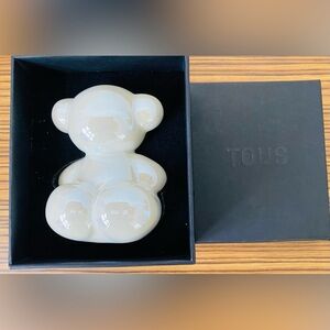 Tous Glossy Cream Bear Figurine